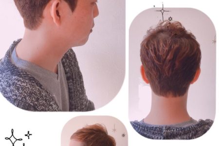 柔らかい髪のふんわりスタイル