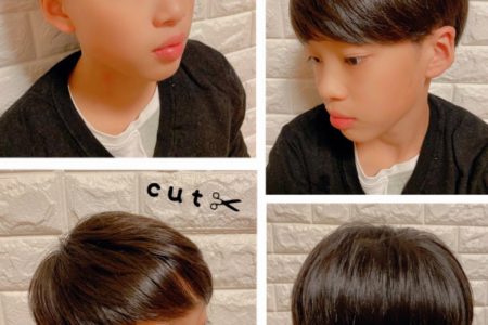 中学生カット