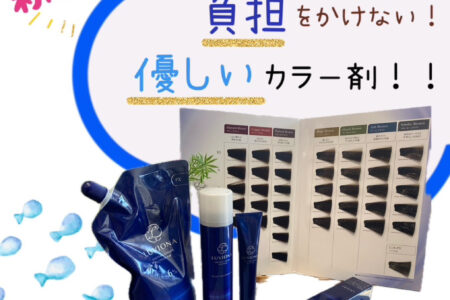 カラーの新メニュー♪