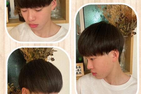 学生に人気のマッシュヘア！！