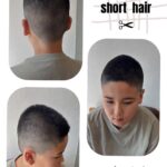 小学生のソフトモヒカンスタイル